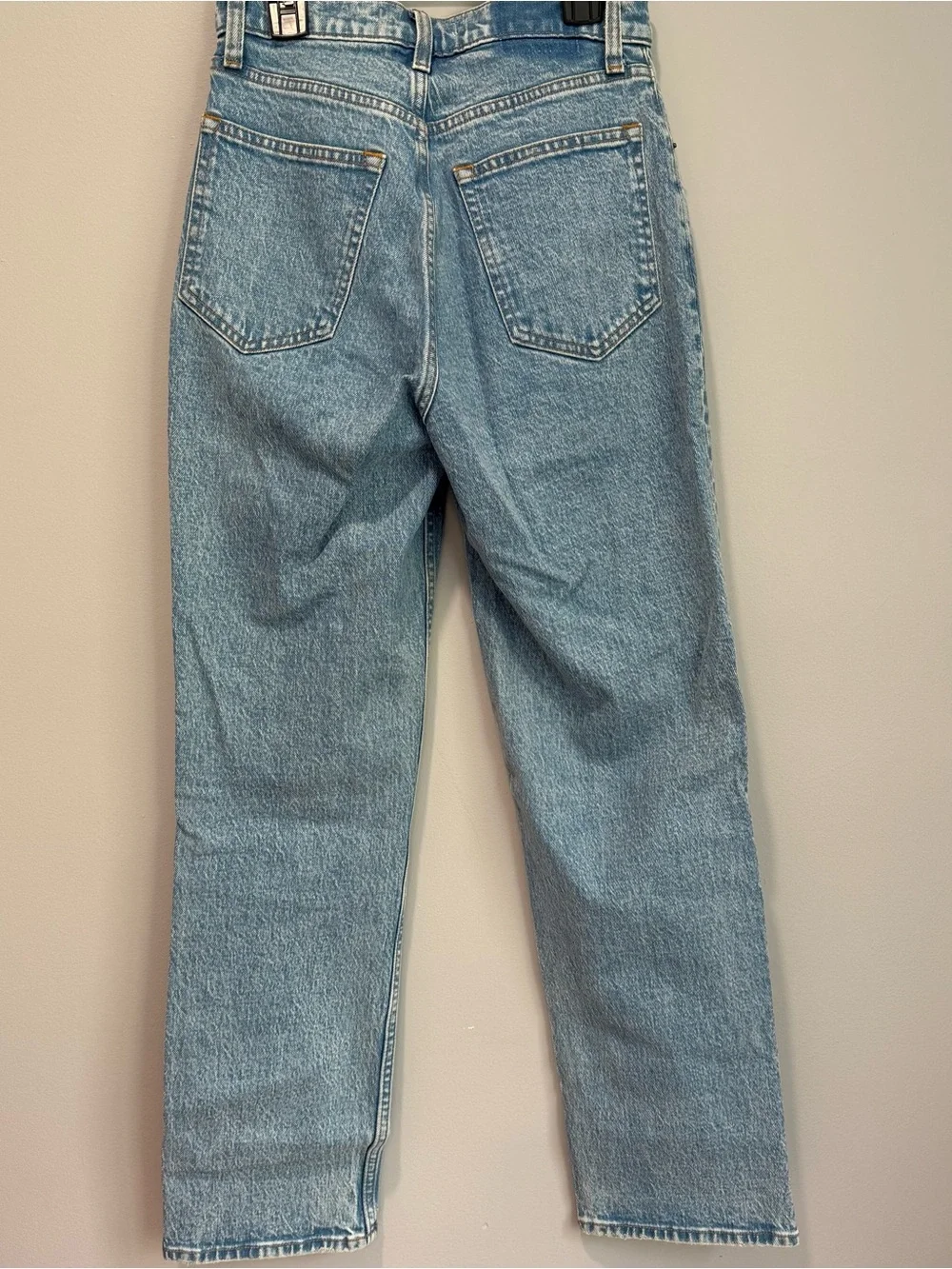 Abercrombie & Fitch Curve Love Ultra High Rise 90s Straight Jeans